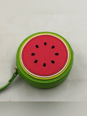 Kate Spade New York "MAKE A SPLASH" WATERMELON Zip COIN PURSE